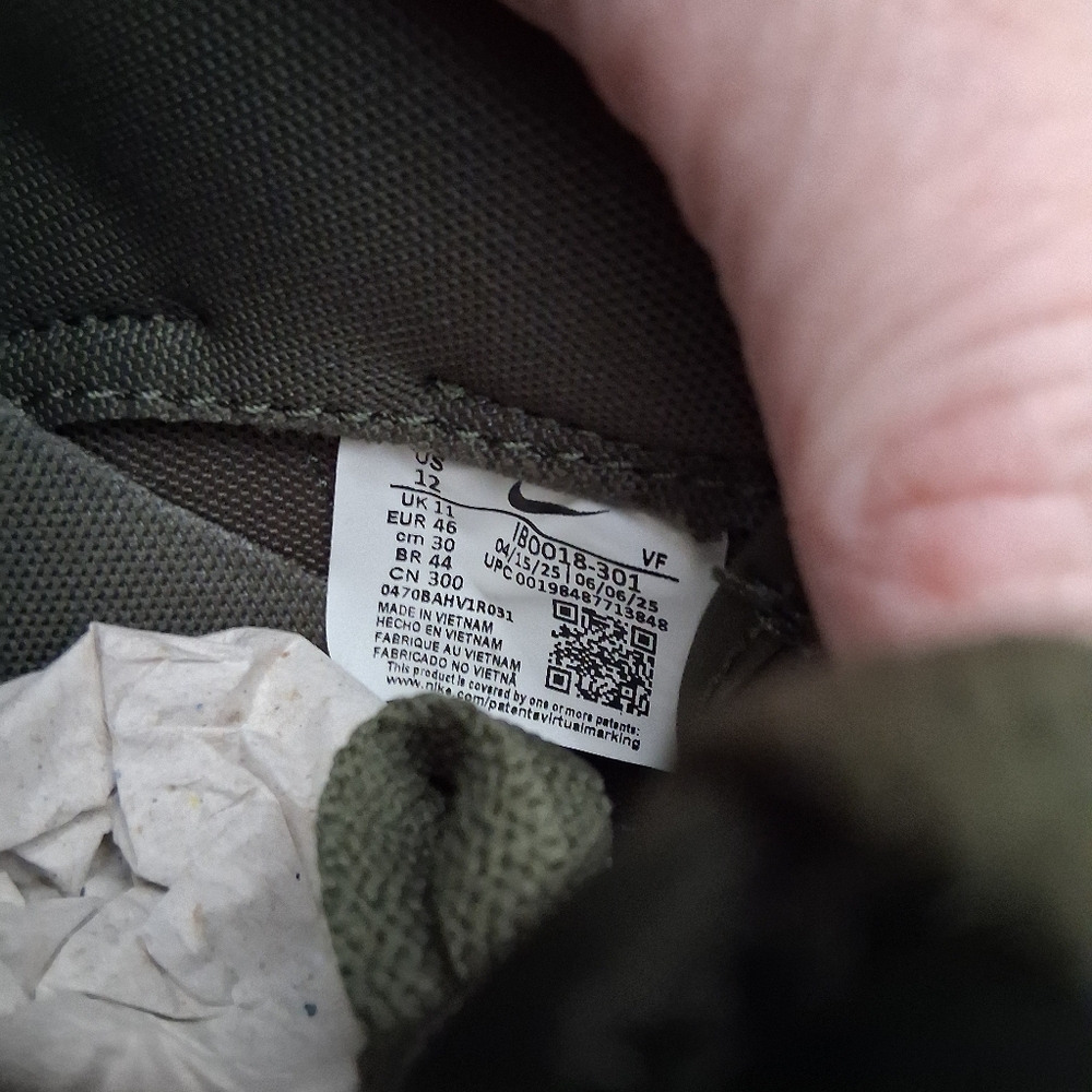 Nike Air Force One Low Kobe Bryant Forever Cargo Khaki - Picture 4 of 13